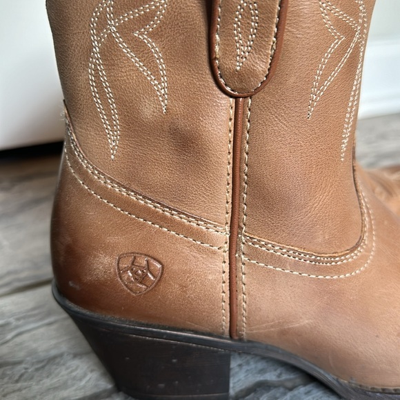 ARIAT Women’s Boots Brown Leather Size 7.5 - Picture 8 of 10
